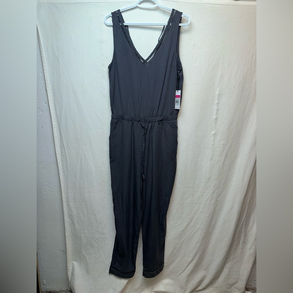Dex Size M Women's Black Jumpsuit